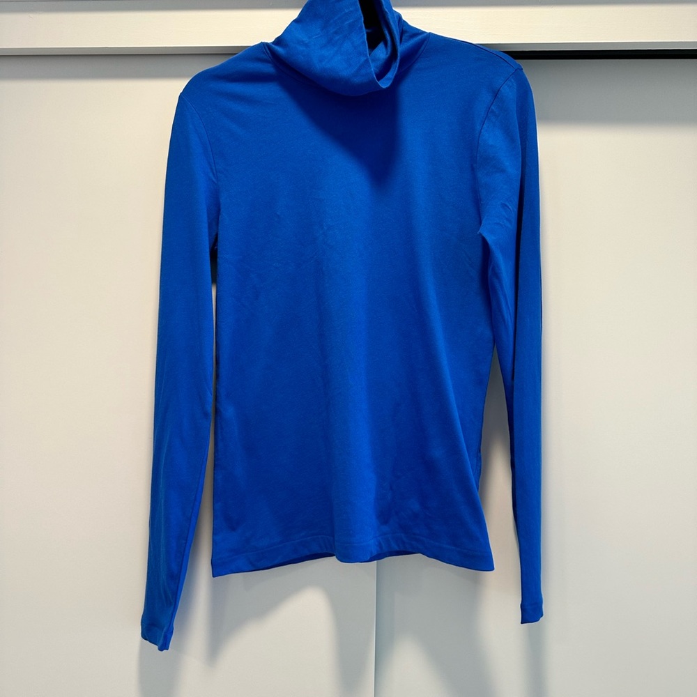 J. Crew Long Sleeve Tissue Turtleneck Top